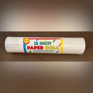 Vintage 2006 ALEX 12 Inch Paper Roll New 12”x 100 Feet Sealed Unused